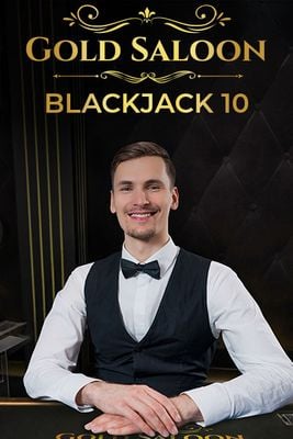 Gold Saloon Blackjack 10